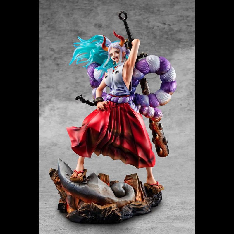 (PRE-VENTA) Figura One Piece Estatua PVC Portrait Of Pirates WA-MAXIMUM Yamato 27 cm