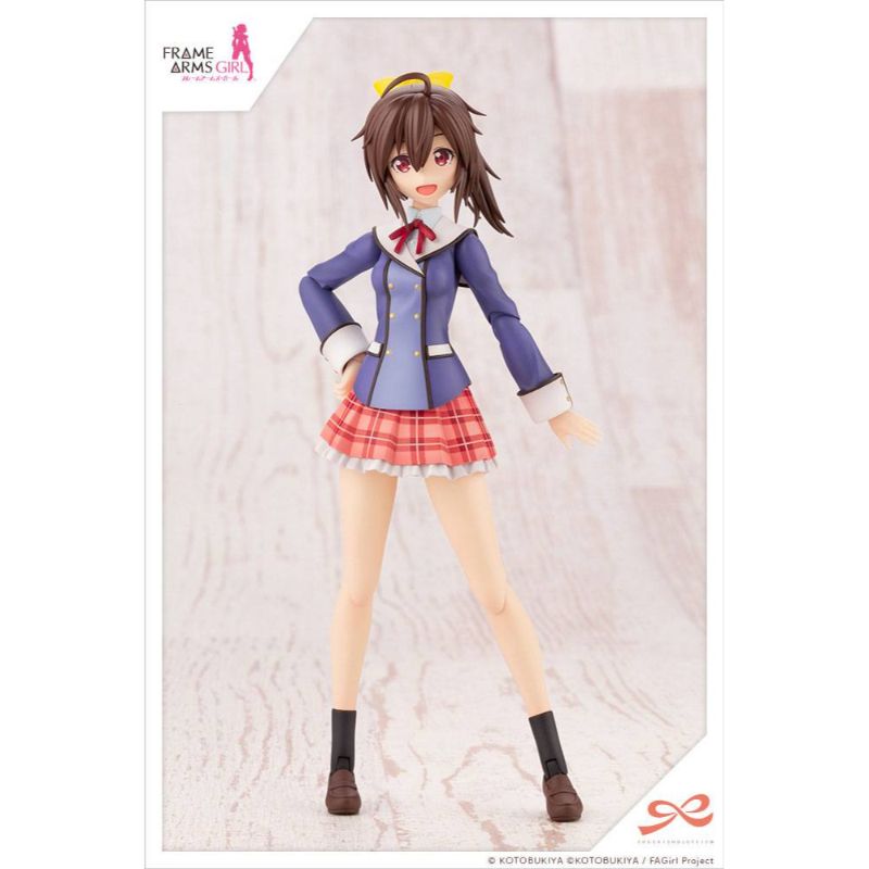 (PRE-VENTA) Figura Sousai Shojo Teien Maqueta Plastic Model Kit 1/10 Ao Gennai Wakaba Girls' High School Winter Clothes 16 cm