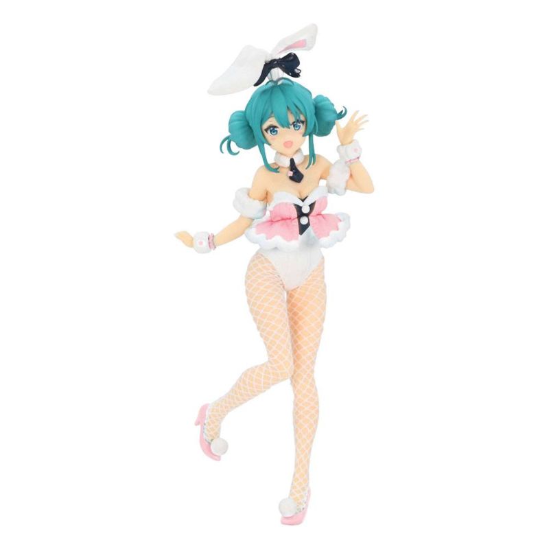 (PRE-VENTA) Figura Hatsune Miku Estatua PVC BiCute Bunnies Hatsune Miku White Rabbit Baby Pink Ver. 28 cm
