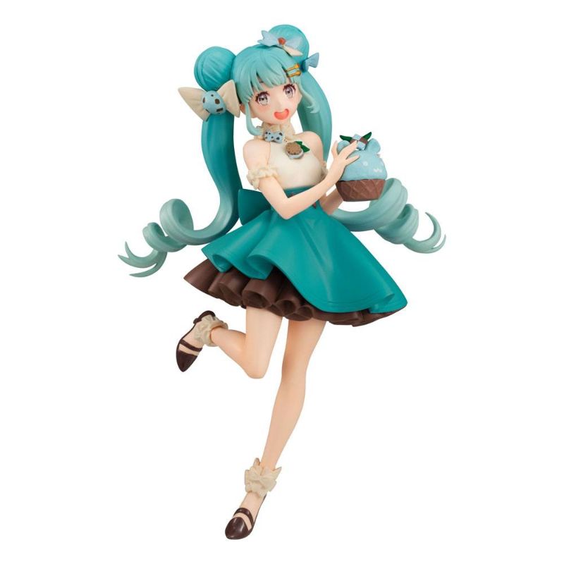 (PRE-VENTA) Figura Hatsune Miku Estatua PVC SweetSweets Series Hatsune Miku Chocolate Mint 17 cm