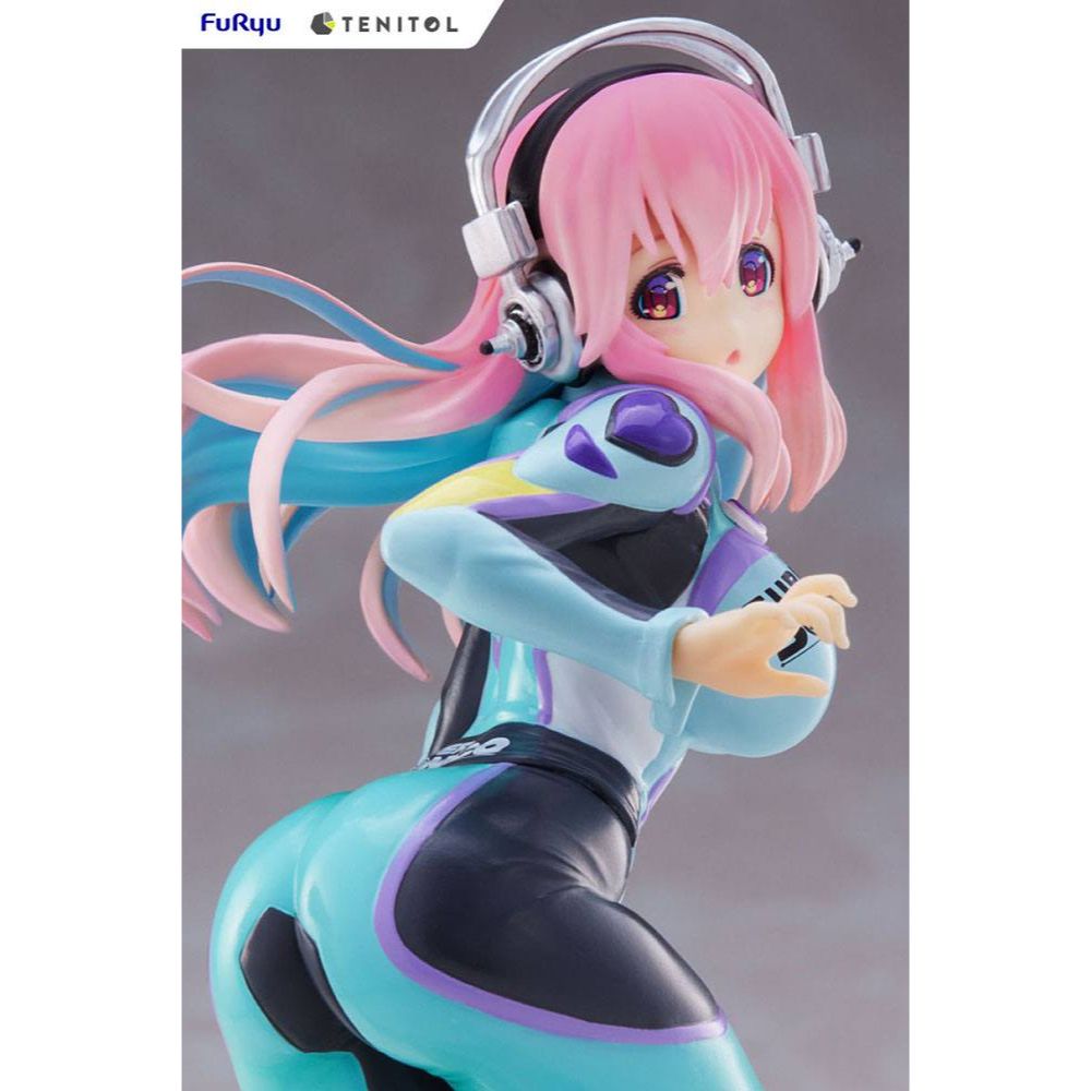 (PRE-VENTA) Figura Super Sonico Estatua PVC Tenitol Super Sonico 19 cm