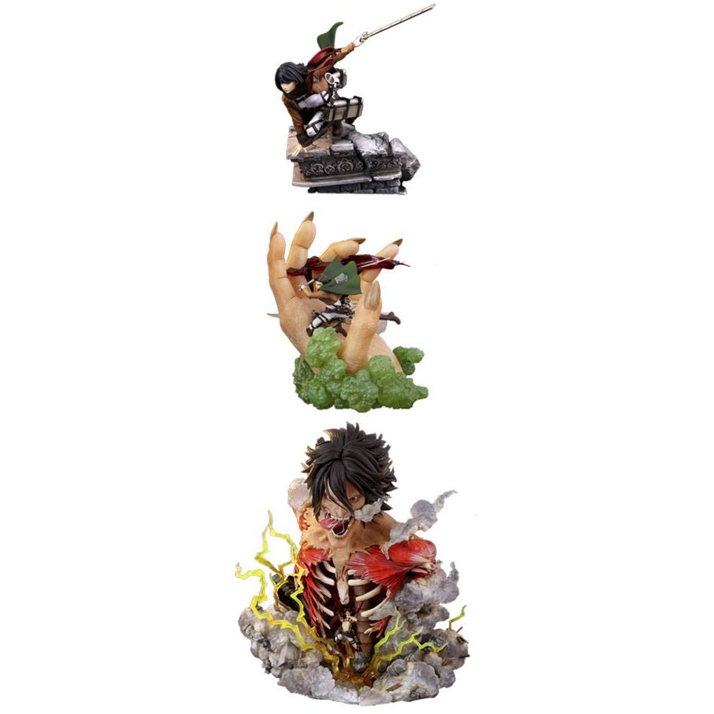 (PRE-VENTA) Figura Attack on Titan Diorama Hope for Humanity 71 cm
