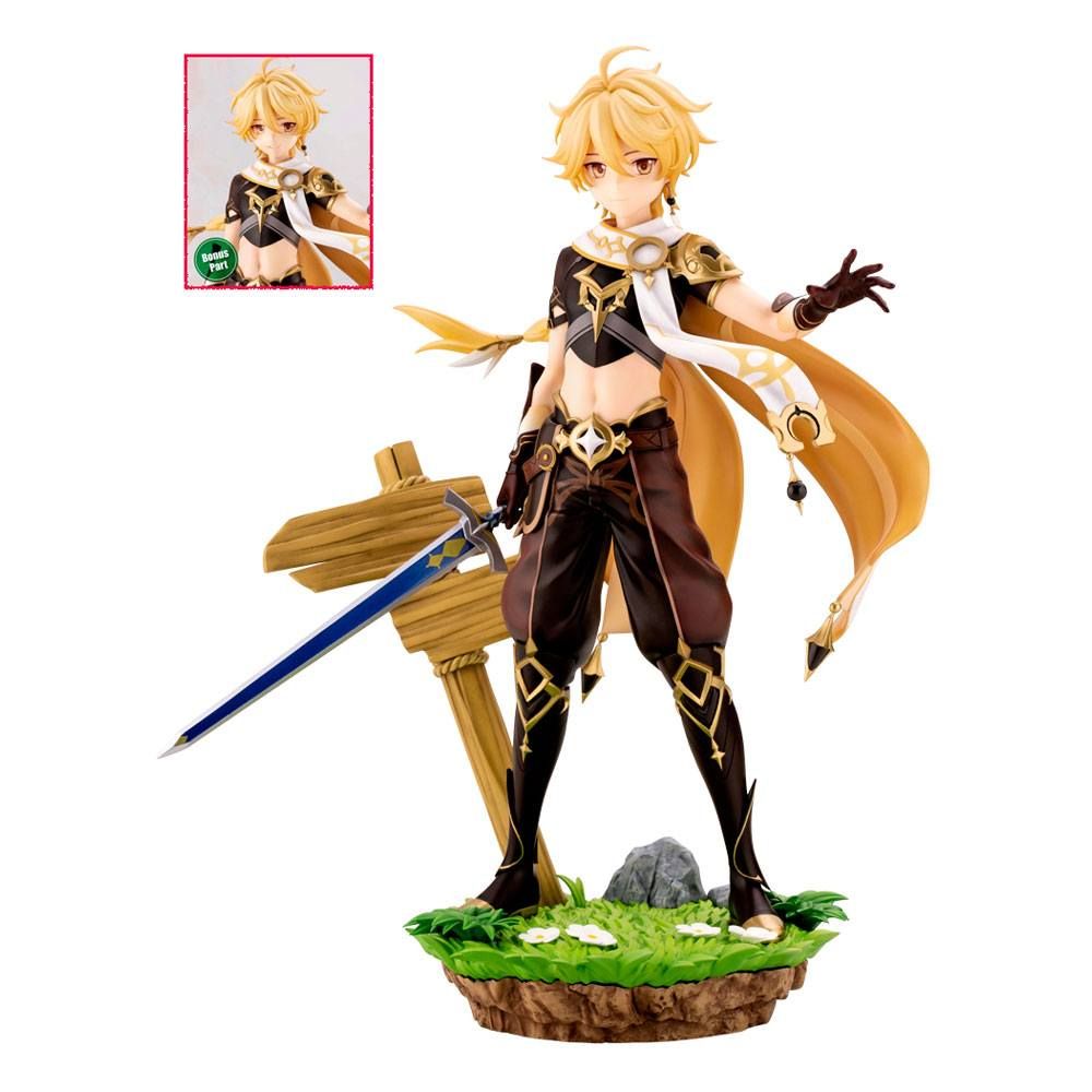 (PRE-VENTA) Figura Genshin Impact Estatua PVC 1/7 Aether Bonus Edition 27 cm