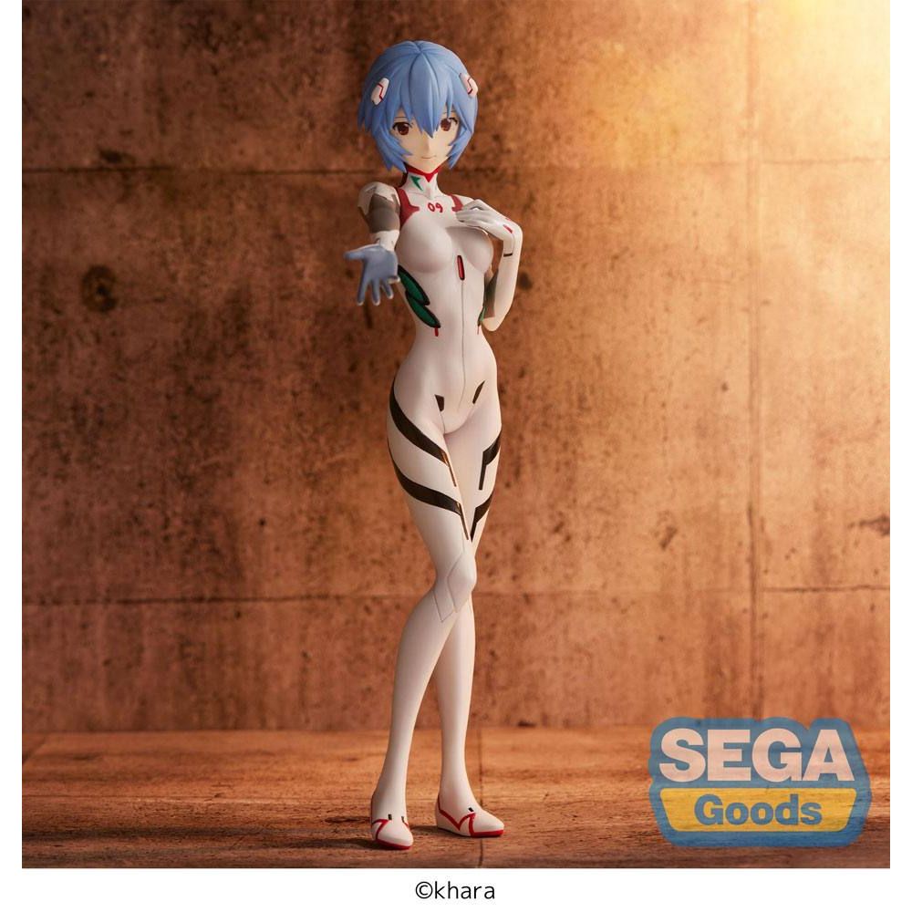 (PRE-VENTA) Figura Evangelion: 3.0+1.0 Thrice Upon a Time Estatua PVC SPM Rei Ayanami (Tentative Name) Momentary White 19 cm
