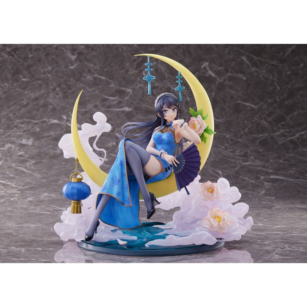 (PRE-VENTA) Figura Rascal Does Not Dream of Bunny Girl Senpai Estatua PVC 1/7 Mai Sakurajima Chinese Dress Ver. 25 cm