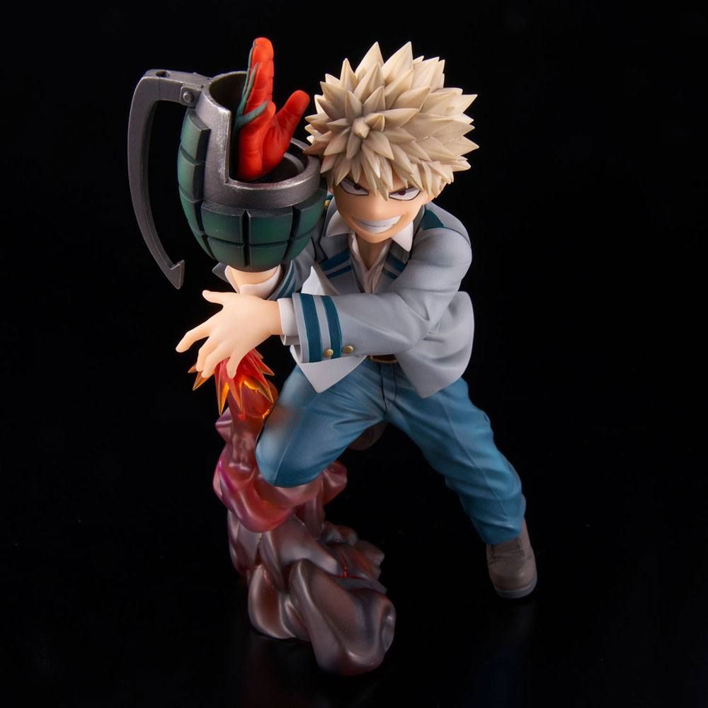(PRE-VENTA) Figura My Hero Academia Estatua PVC Intern Arc Scale Katsuki Bakugo 15 cm