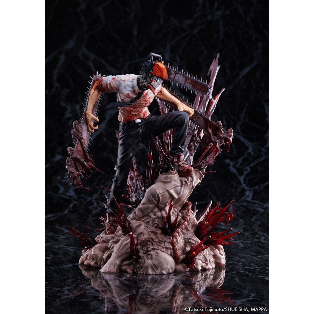(PRE-VENTA) Figura Chainsaw Man Estatua PVC 1/7 Chainsaw Man 28 cm