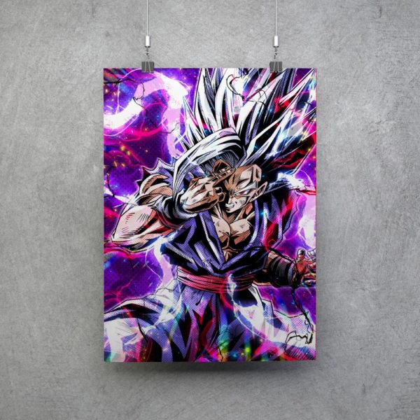 Poster Dragon Ball Super: Super Hero Gohan Bestia