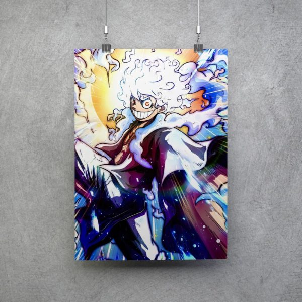 Poster Luffy Gear 5 Joy Boy One Piece
