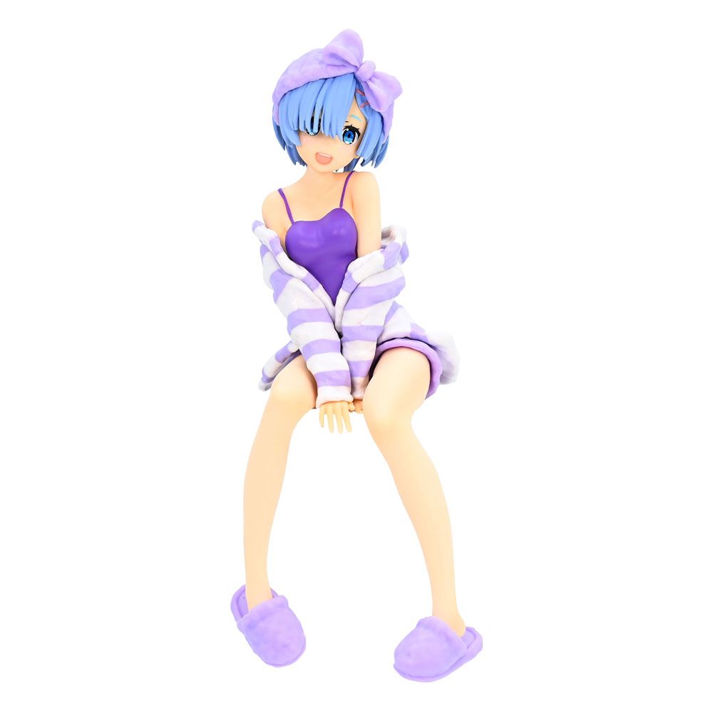 (PRE-VENTA) Figura Re:Zero Estatua PVC Noodle Stopper Rem Room Wear Purple Color Ver. 14 cm
