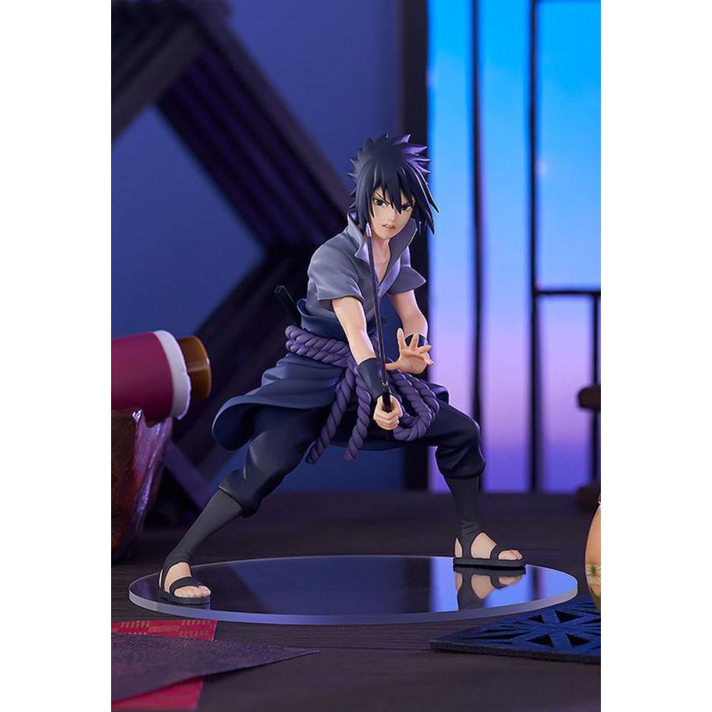 (PRE-VENTA) Figura Naruto Shippuden PVC Pop Up Parade Sasuke Uchiha 17 cm