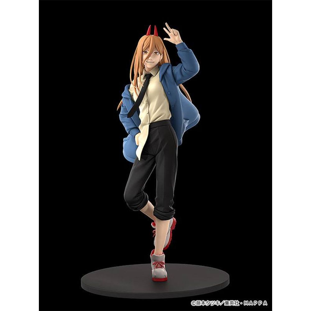 (PRE-VENTA) Figura Chainsaw Man Maqueta PLAMAX Power 20 cm