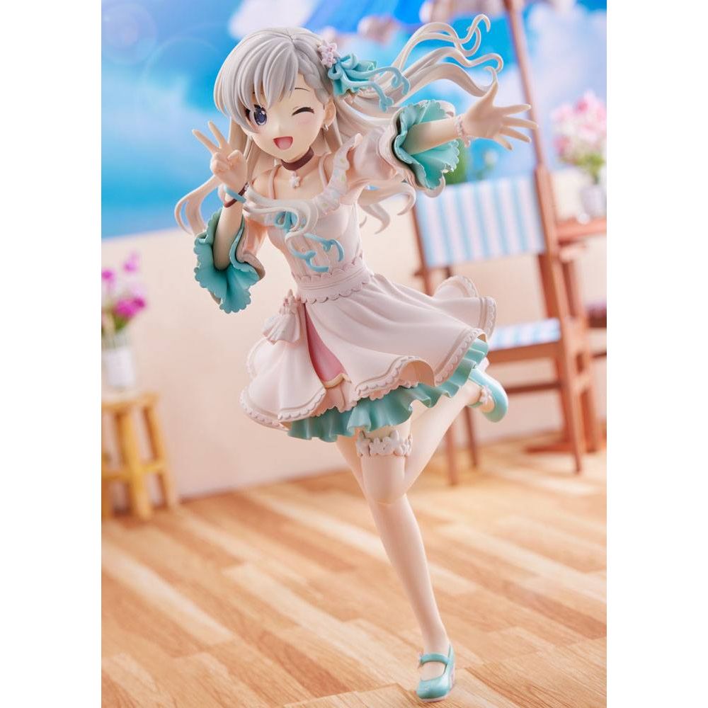 (PRE-VENTA) Figura Idolmaster Cinderella Girls Estatua PVC 1/7 Hisakwa Hayate O-Ku-Ri-Mo-No Sunday! 21 cm