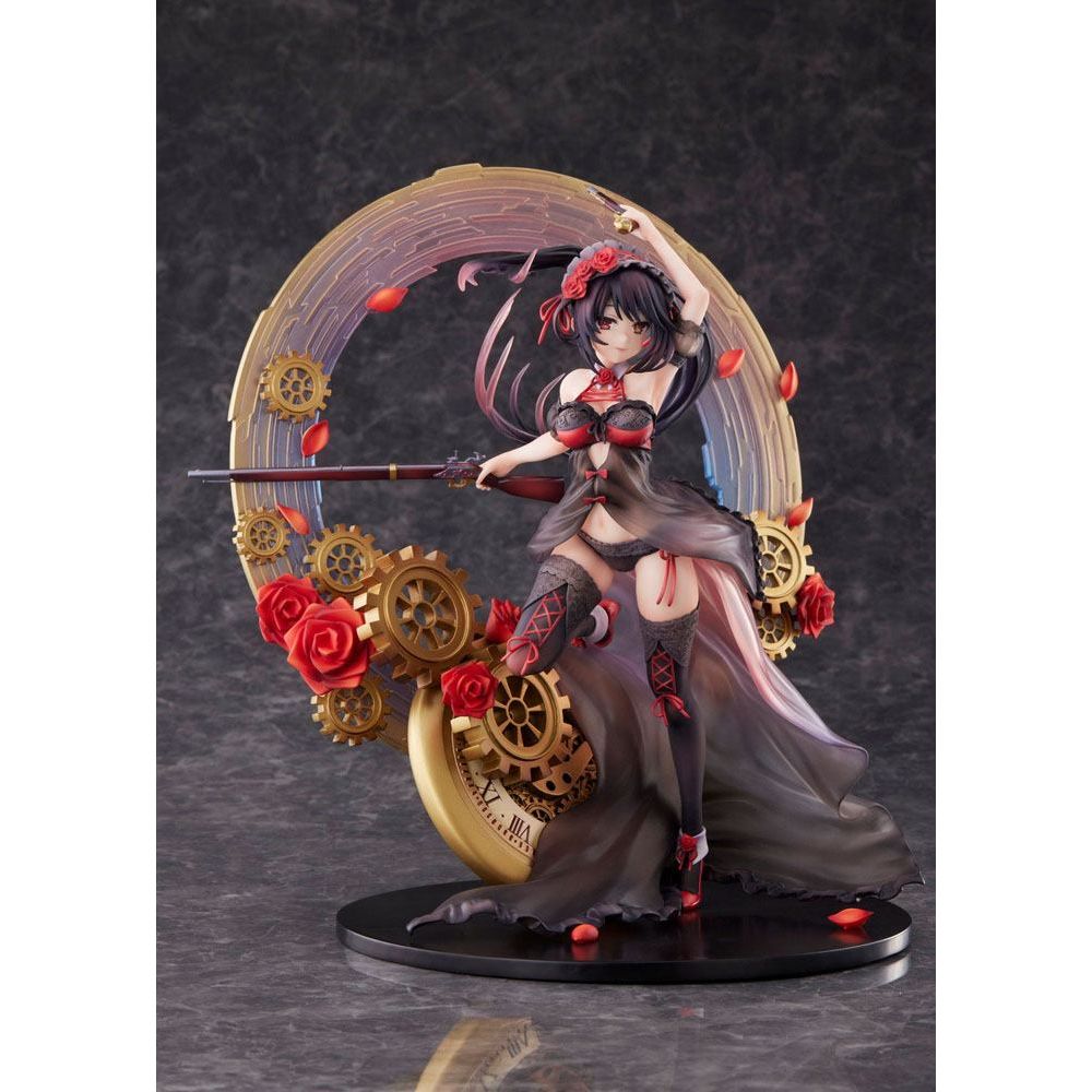 (PRE-VENTA) Figura Date A Live IV Estatua PVC 1/7 Kurumi Tokisaki Lingerie Swimwear Ver. 27 cm