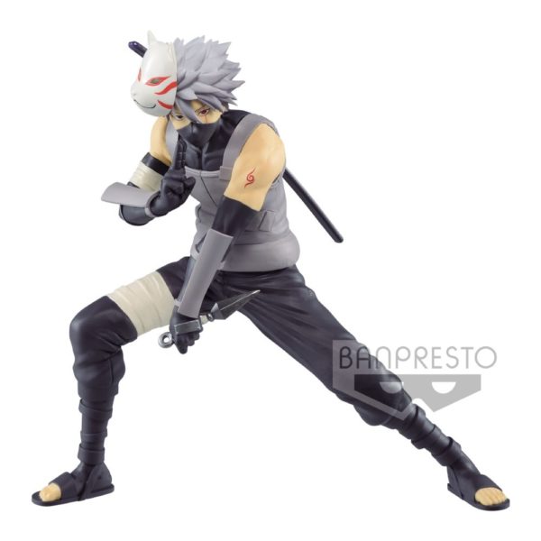 Figura Naruto Shippuden Estatua PVC Vibration Stars Kakashi anbu Ver. - Banpresto
