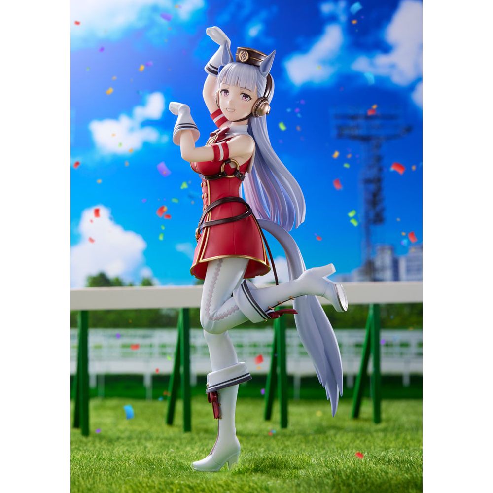 (PRE-VENTA) Figura Uma Musume Pretty Derby Estatua PVC 1/7 Gold Ship First-Place Pose! 27 cm