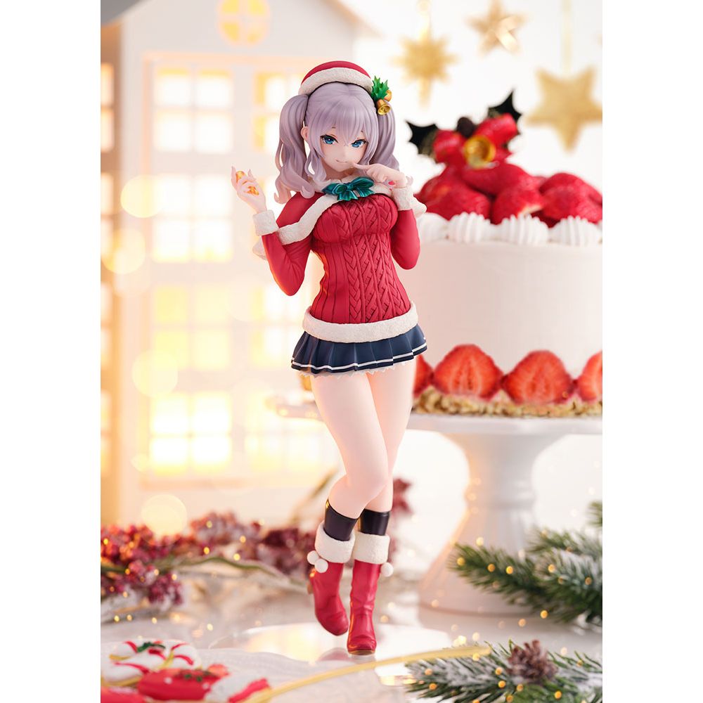 (PRE-VENTA) Figura Kantai Collection Fleet Girls Collection Estatua PVC 1/7 Kashima Xmas Mode 25 cm