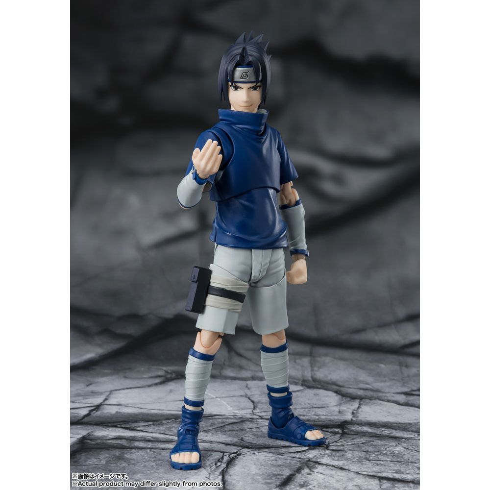 (PRE-VENTA) Figura Naruto Figura S.H. Figuarts Sasuke Uchiha -Ninja Prodigy of the Uchiha Clan Bloodline- 13 cm