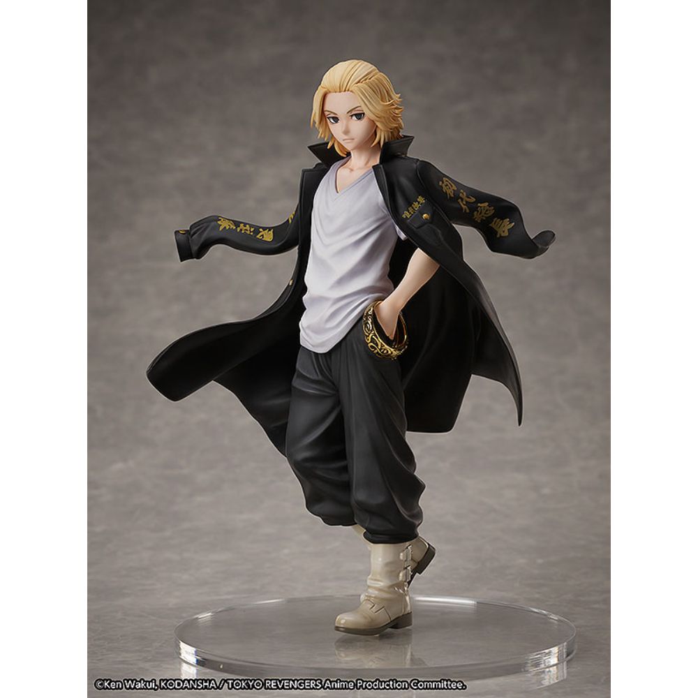 (PRE-VENTA) Figura Tokyo Revengers Set de Estatua y Anillo PVC 1/8 Manjiro Sano 21 cm - talla de anillo 13