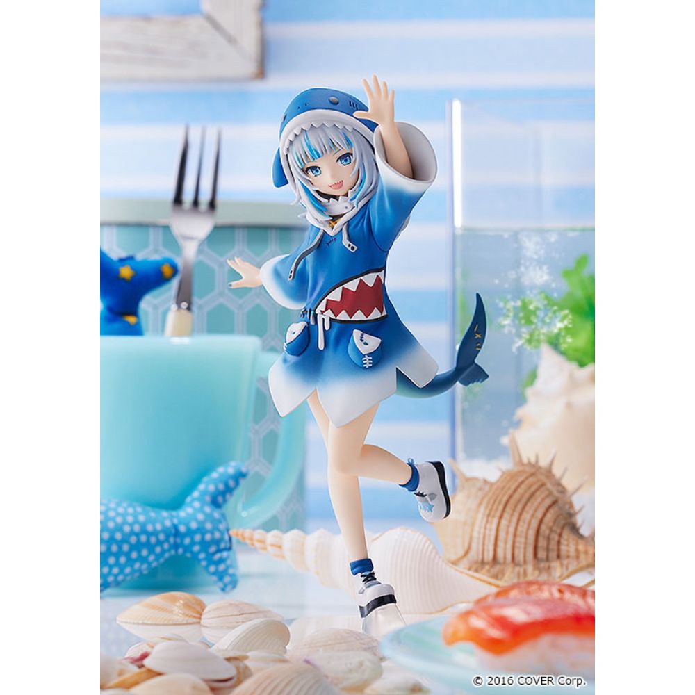 (PRE-VENTA) Figura Hololive Production Estatua Pop Up Parade Gawr Gura 15 cm