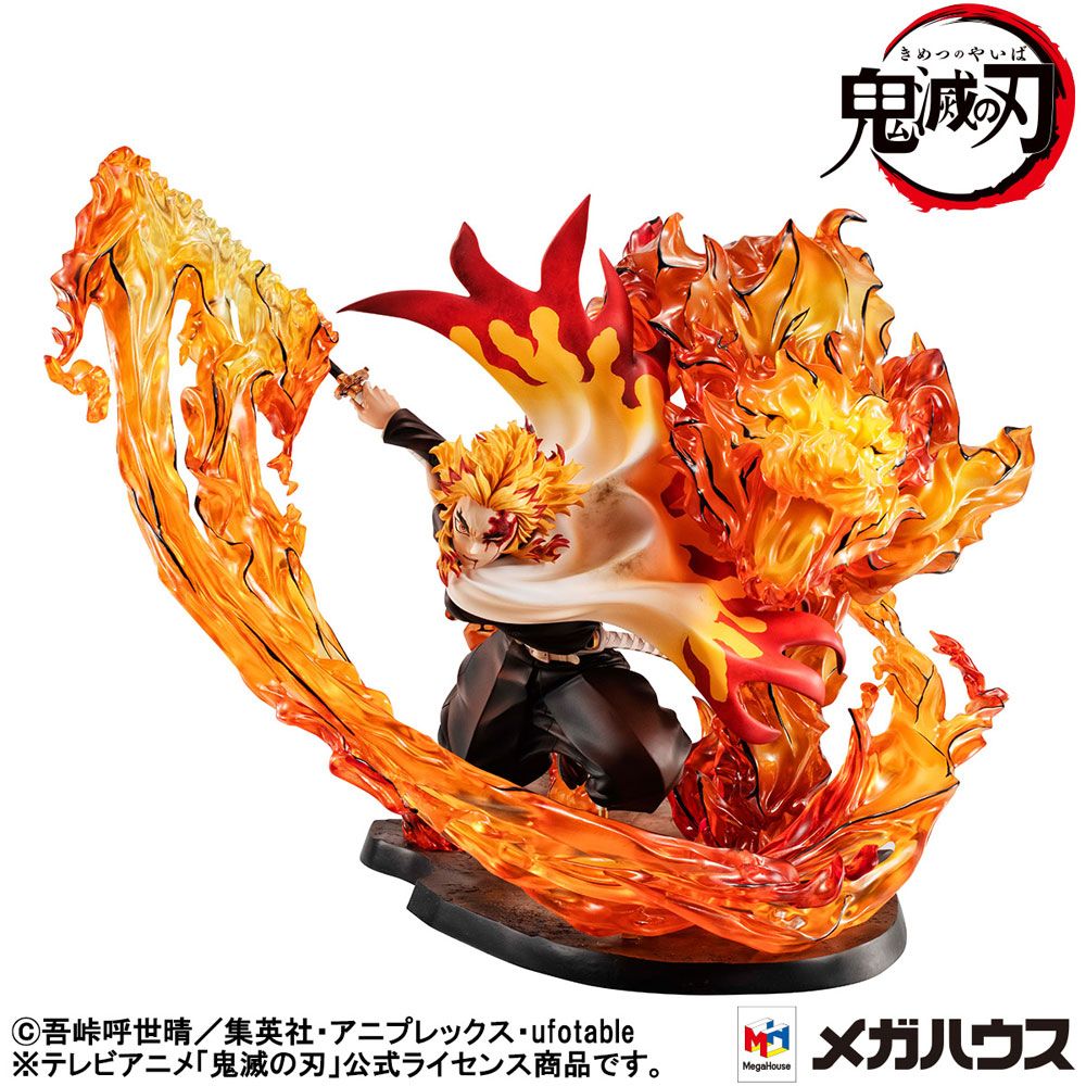 (PRE-VENTA) Figura Demon slayer: Kimetsu no Yaiba Kyojuro G.E.M. Precious 1/8 Estatua PVC Rengoku Flame Breathing Fifth Form:Flame Tiger 24 cm