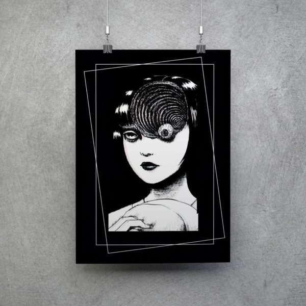 Poster de Uzumaki de Junji Ito
