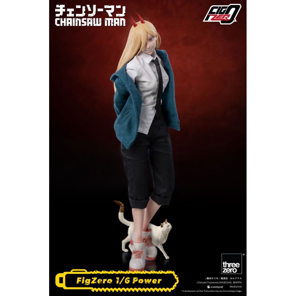 (PRE-VENTA) Figura Chainsaw Man FigZero Figura 1/6 Power 28 cm