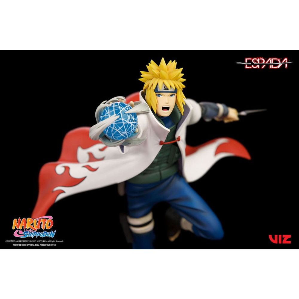 (PRE-VENTA) Figura Naruto Shippuden Estatua PVC 1/8 Minato Namikaze Vs Nine Tailed Fox 41 cm