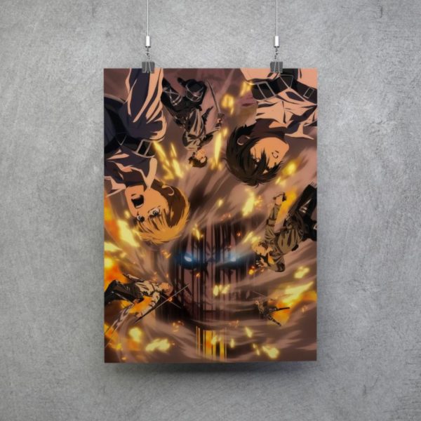 Poster Shingeki no Kyojin Final Season parte 2