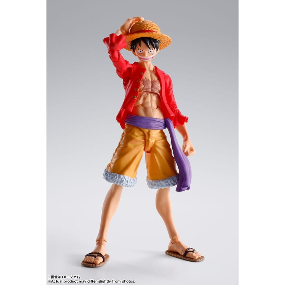 (PRE-VENTA) Figura One PieceFigura S.H. Figuarts Monkey D. Luffy (The Raid on Onigashima) 14 cm