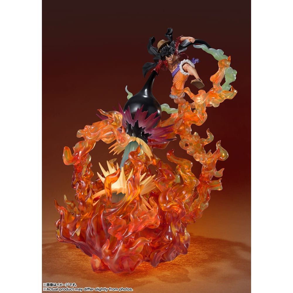 (PRE-VENTA) Figura One Piece Estatua PVC FiguartsZERO (Extra Battle) Luffy Red Roc 45 cm