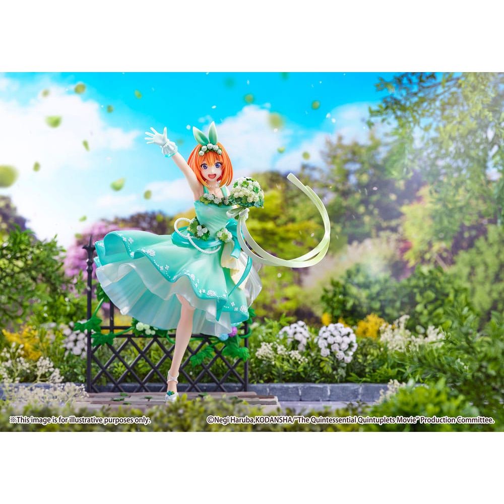 (PRE-VENTA) Figura The Quintessential Quintuplets: The Movie Estatua PVC 1/7 Yotsuba Nakano Floral Dress Ver. 26 cm