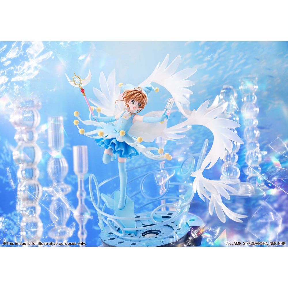 (PRE-VENTA) Figura Cardcaptor Sakura Estatua PVC 1/7 Sakura Kinomoto Battle Costume Water Ver. 36 cm