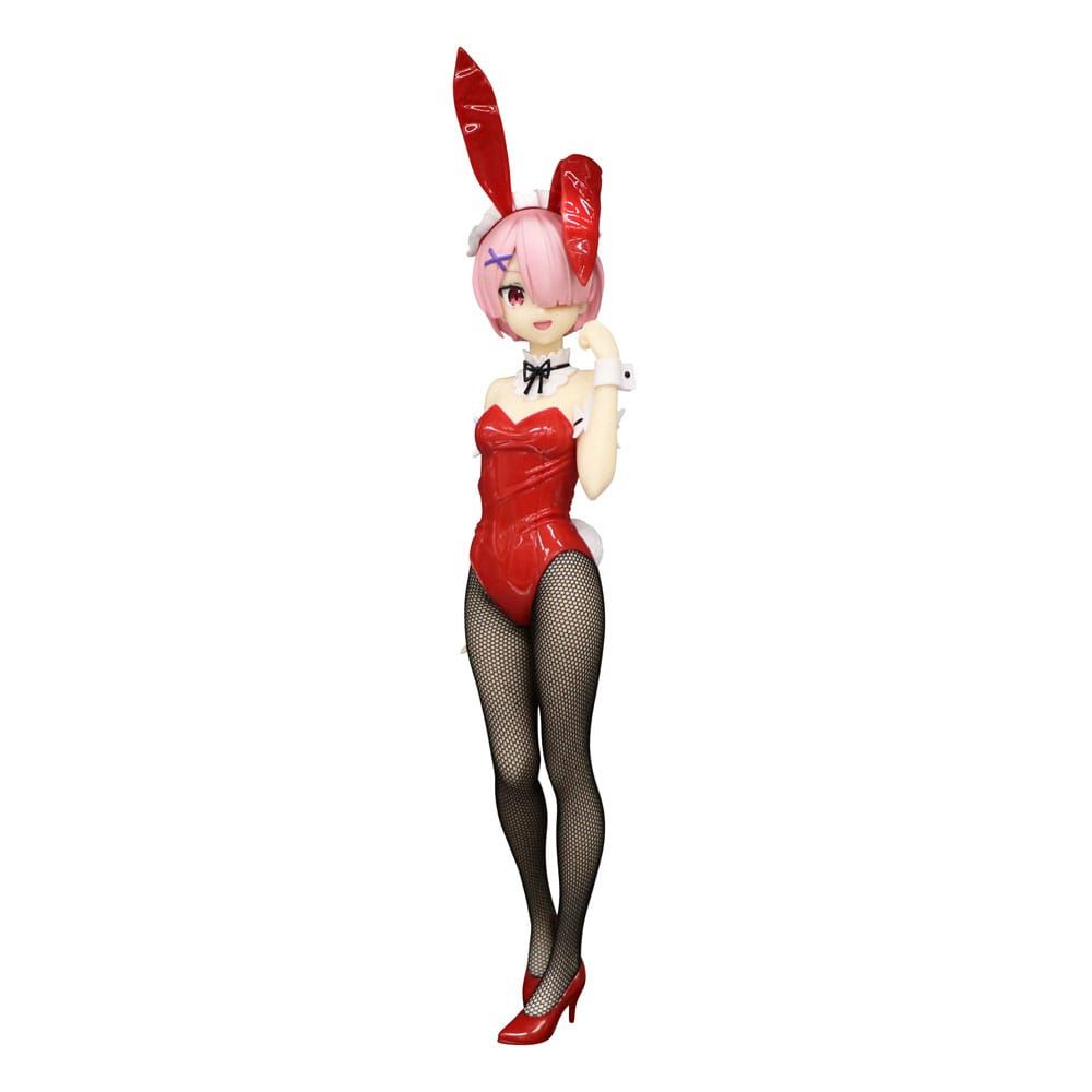 (PRE-VENTA) Figura Re:Zero Estatua PVC BiCute Bunnies Ram Red Color Ver. 29 cm