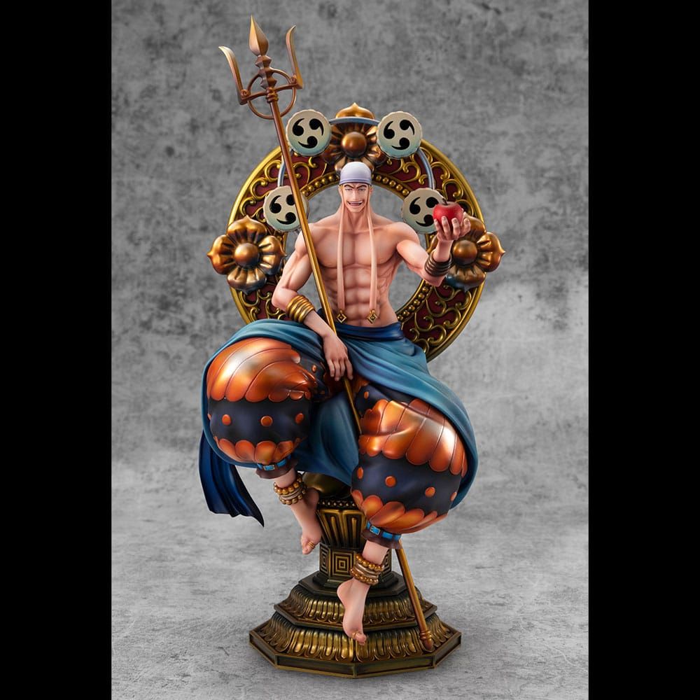 (PRE-VENTA) Figura One Piece Estatua PVC P.O.P. Neo Maximum The only God of Skypiea Enel 34 cm