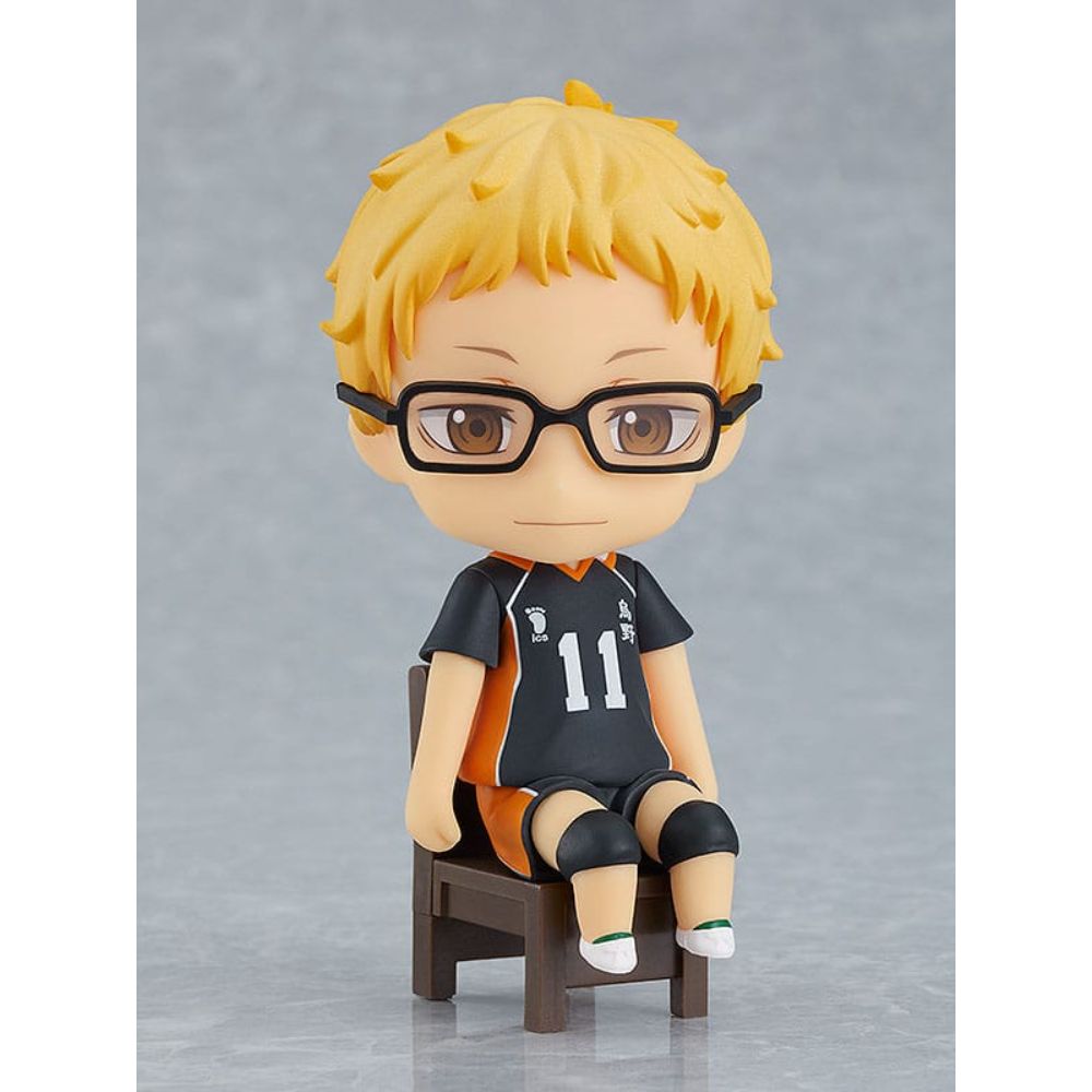 (PRE-VENTA) Figura Haikyu!! Figura Nendoroid Swacchao! Kei Tsukishima 9 cm