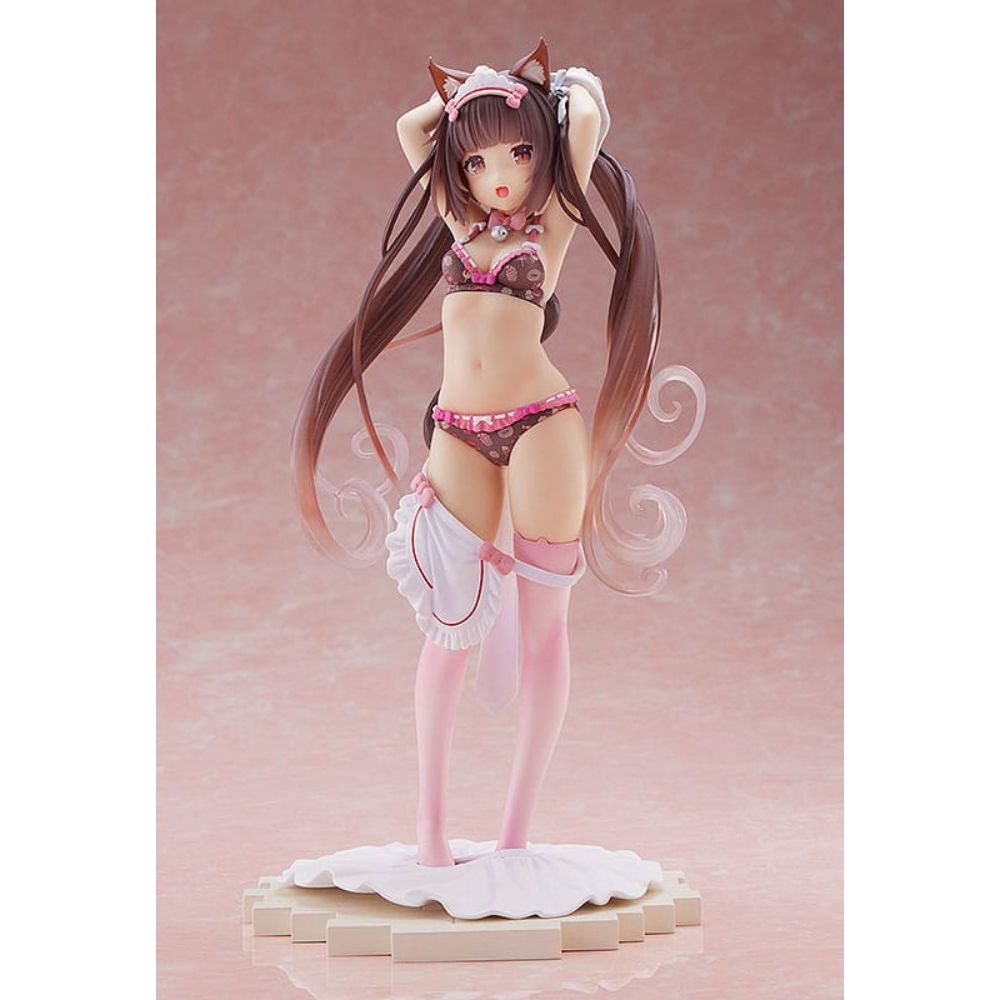 (PRE-VENTA) Figura Nekopara Estatua PVC 1/7 Chocola Lovely Sweets Time 24 cm