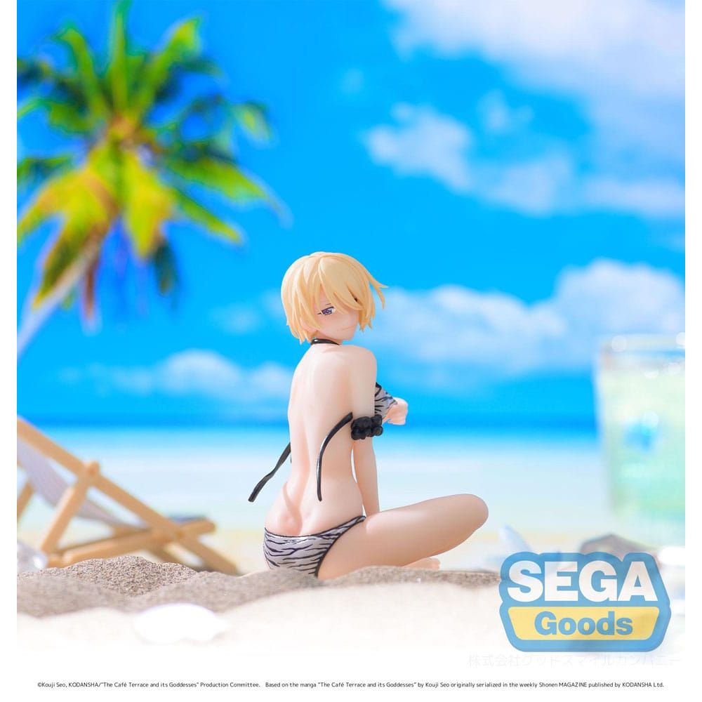 (PRE-VENTA) Figura The Café Terrace and Its Goddesses Estatua Luminasta PVC Perching Hitori Goto 12 cm