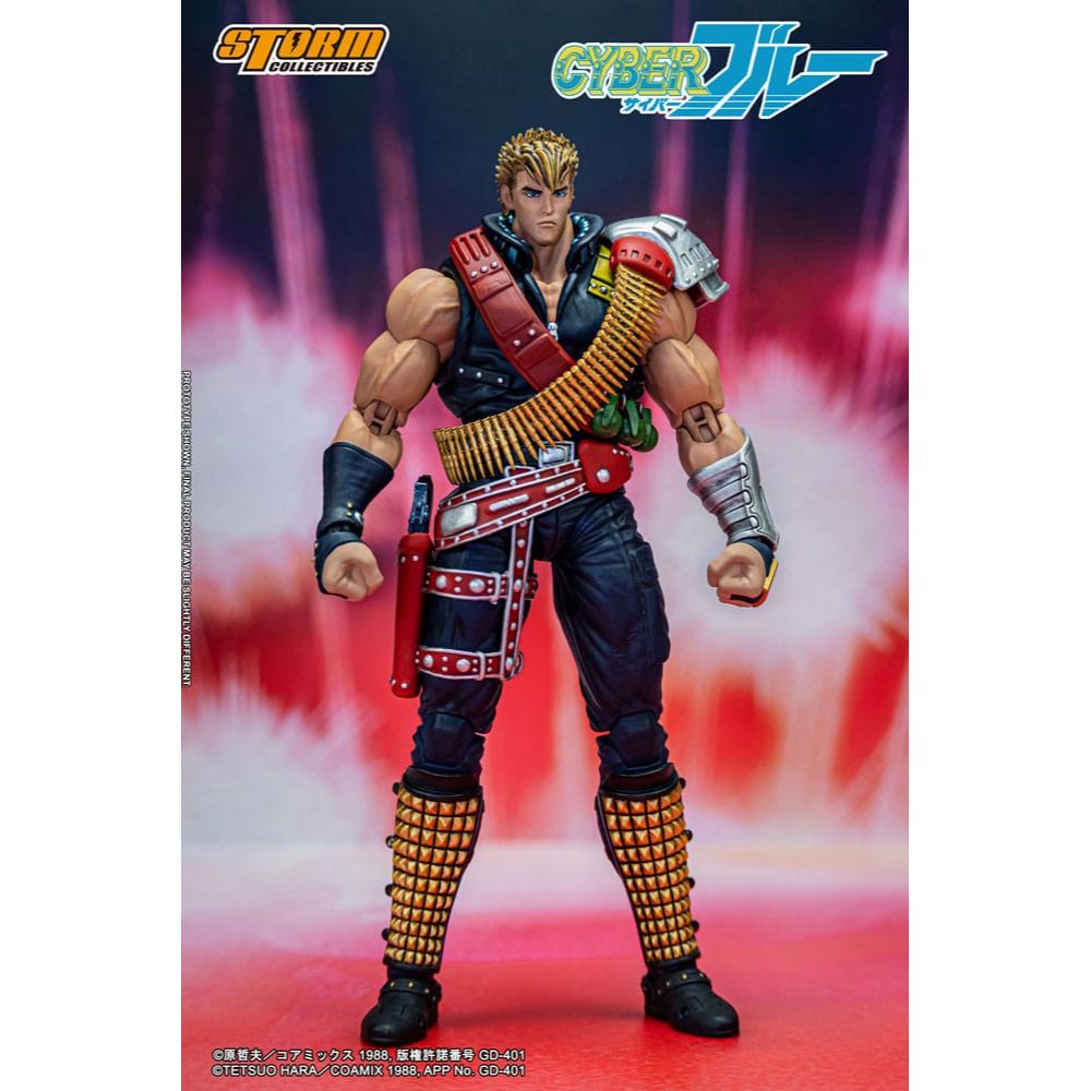 (PRE-VENTA) Figura Cyber Blue Figura 1/12 Blue 18 cm