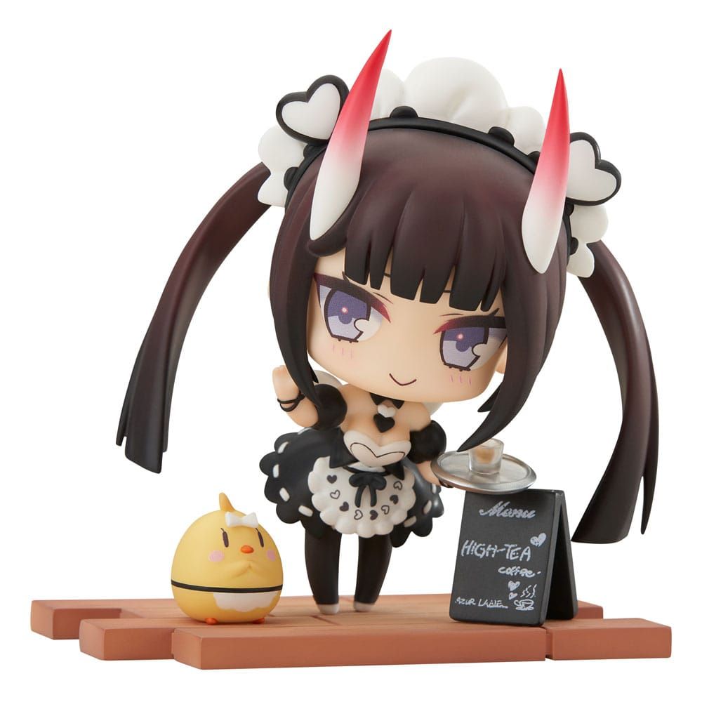 (PRE-VENTA) Figura Azur Lane Estatua PVC Deformed JUUs Time Chibi Noshiro 8 cm