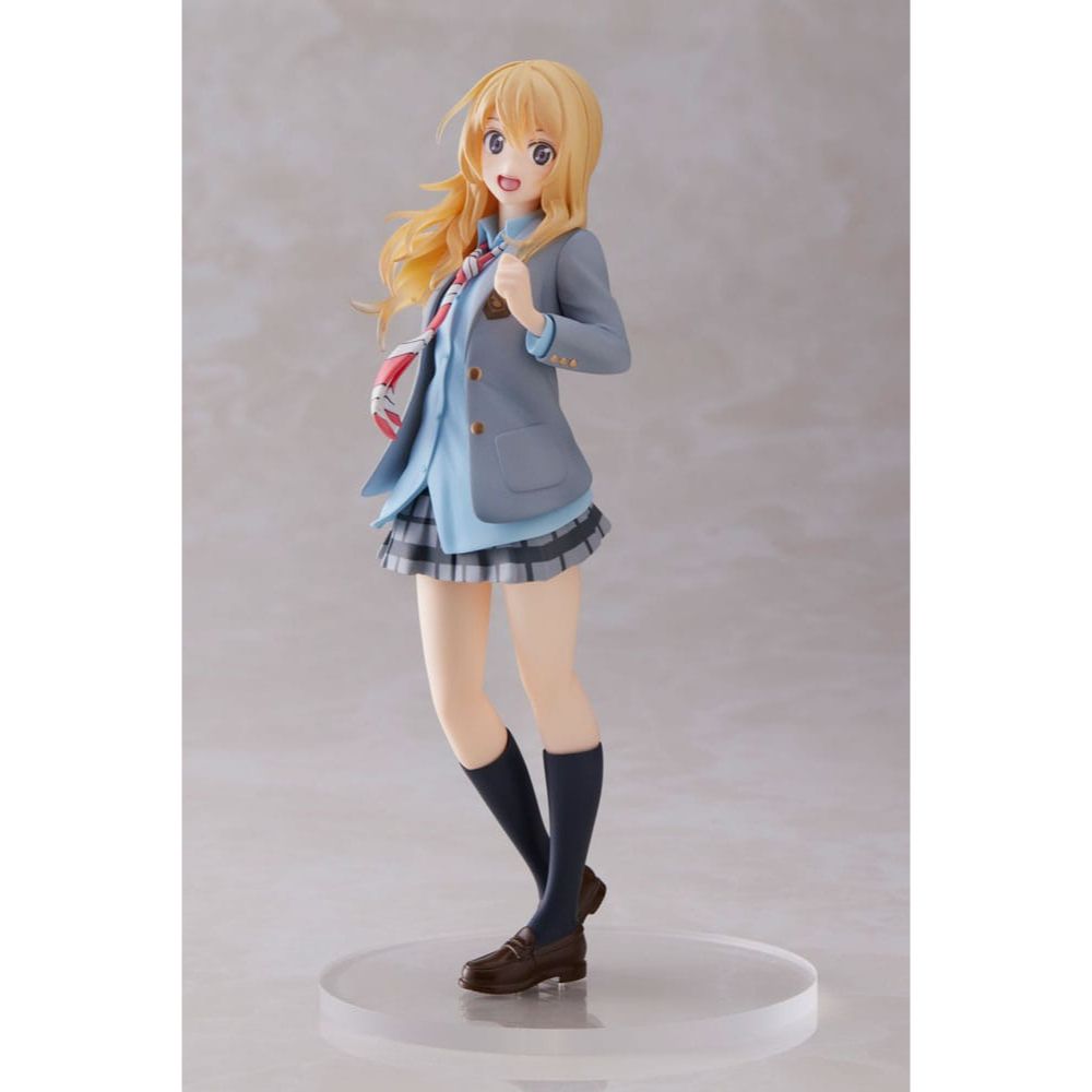 Figura de Kaori Miyazono Shigatsu wa Kimi no Uso Coreful Estatua PVC School Uniform Ver. - Taito