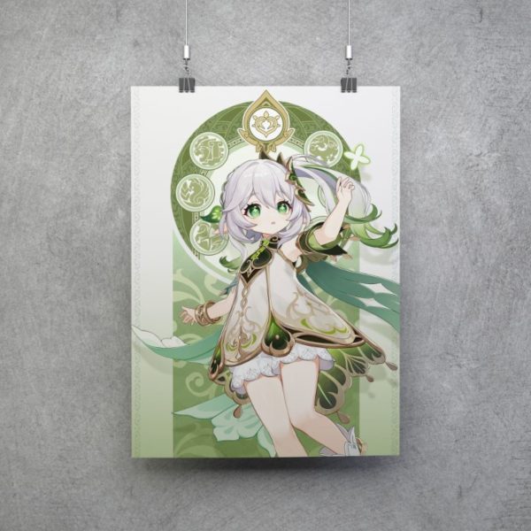 Poster Nahida de Genshin Impact