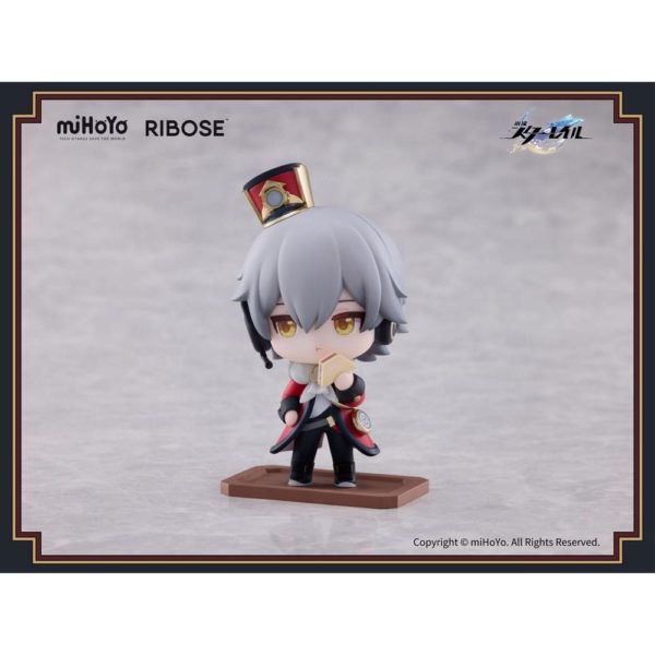 (PRE-VENTA) Figura Honkai: Star Rail Welcome to Train Tea Party Figura Chibi Trailblazer (Male) 8 cm