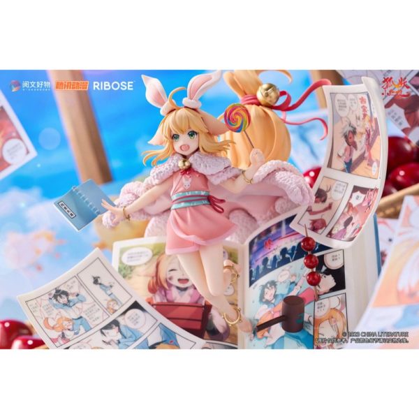 (PRE-VENTA) Figura Fox Spirit Matchmaker Estatua PVC 1/7 Susu Tushan Hongchenqianyuan Ver. 24 cm
