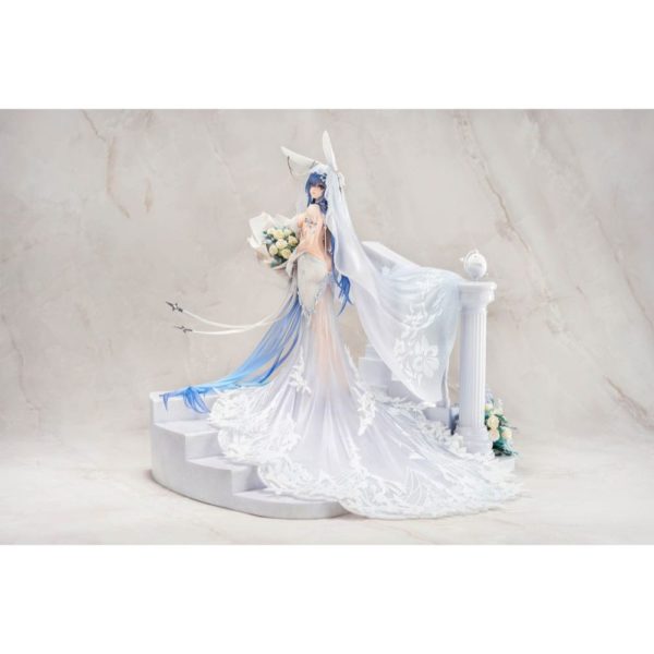 (PRE-VENTA) Figura Azur Lane Estatua PVC 1/7 New Jersey Snow-White Ceremony Ver. 35 cm