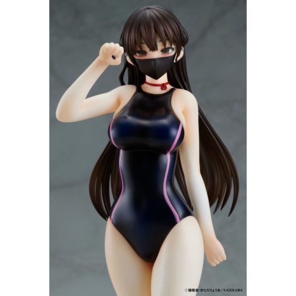 (PRE-VENTA) Figura Mishiranu Joshikousei ni Kankinsareta Mangaka no Hanashi Estatua PVC 1/6 Konata Competitive Swimsuit & Cat Lingerie Costume Set 26 cm