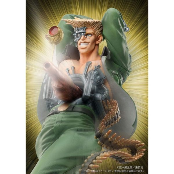 (PRE-VENTA) Figura JoJo's Bizarre Adventure Part 2 : Battle Tendency Estatua PVC Legend Rudol von Stroheim 18 cm