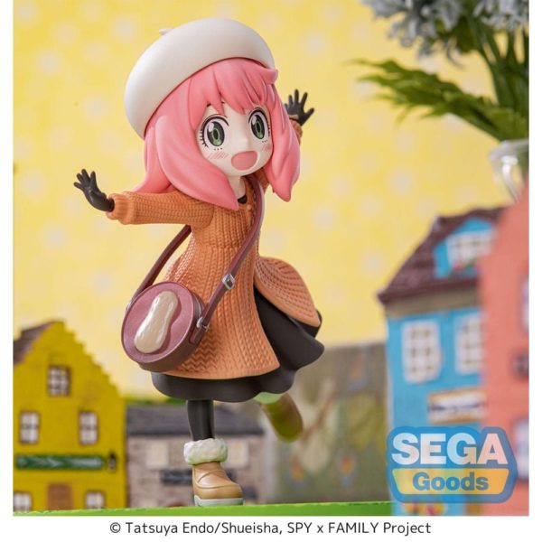 (PRE-VENTA) Figura Spy x Family Estatua Luminasta PVC Anya Forger Family Ooting 12 cm