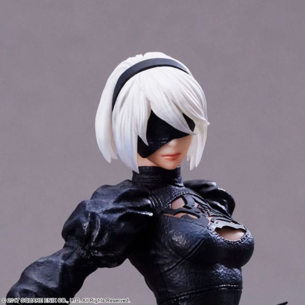 (PRE-VENTA) Figura NieR:Automata FORM-ISM PVC Statue YoRHa Android 2B (YoRHa No.2 Type B) 18 cm