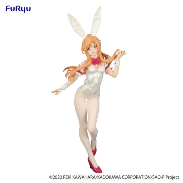 (PRE-VENTA) Figura Sword Art Online Estatua PVC BiCute Bunnies Asuna White Pearl Color Ver. 30 cm